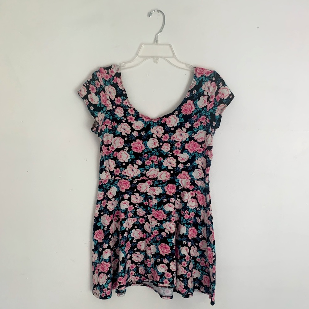 Charlotte Ruse Floral Mini Dress Size Large